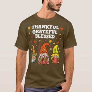 Blessed Gnome Squad With Pumpkin Spice Fall Yall A T-Shirt