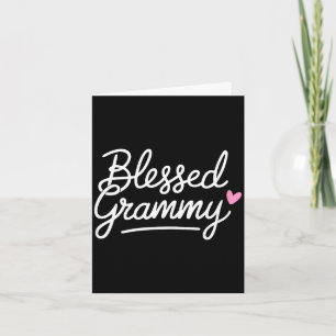 Blessed grammy shirt women grandma grammy mothers card