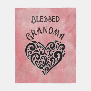 Blessed Grandma Fleece Blanket