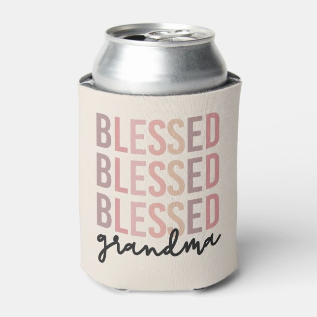 Blessed Grandma | Gifts for Grandma Can Cooler (Can Front)