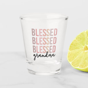 Blessed Grandma Gifts for Grandma Shot Glass