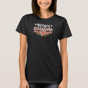 Blessed Grandma  Grandmother Nana  Graphic T-Shirt
