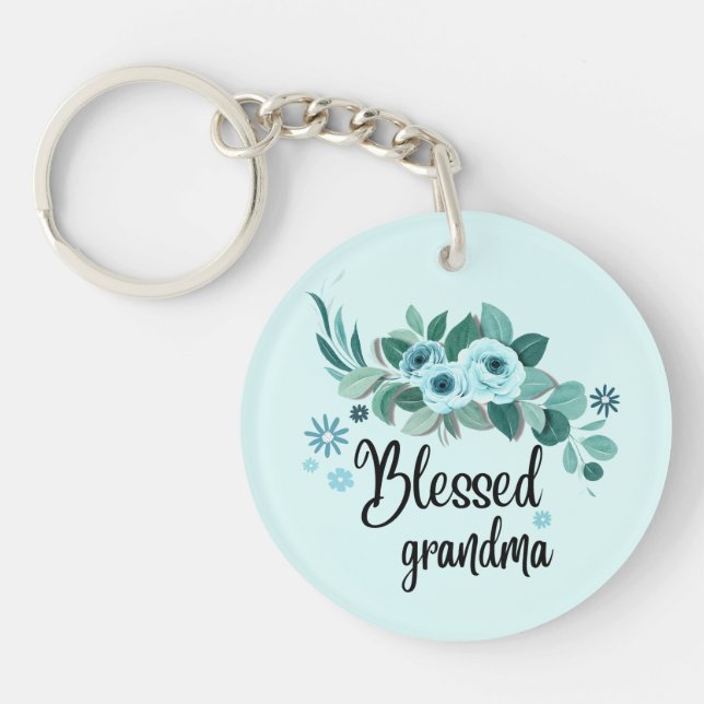 Blessed grandma key ring (Front)