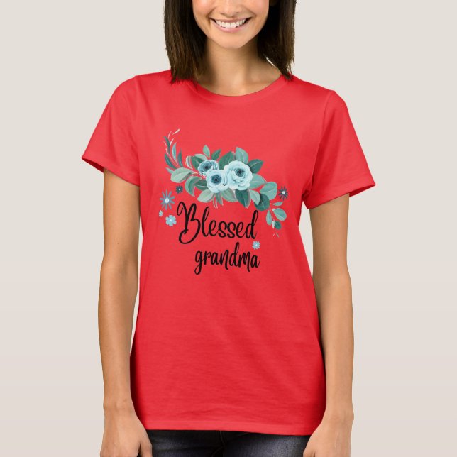 Blessed grandma T-Shirt (Front)