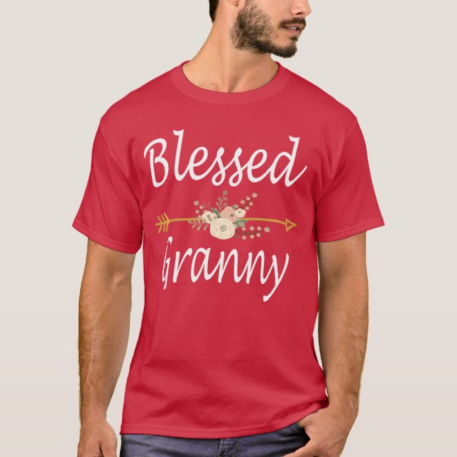Blessed Granny Mothers Day boy T-Shirt (Front)