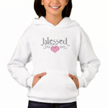 Blessed Heart Girls' Hoodie