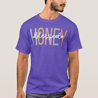 Blessed Honey Grandma Honey Grandmother retro T-Shirt