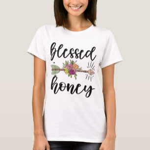 Blessed Honey Grandmother Honey Grandma Appreciati T-Shirt