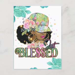 Blessed, if God be for us who can be against us.   Holiday Postcard