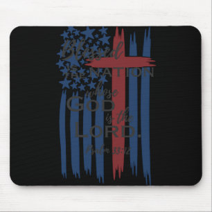 Blessed Is The Nation Whose God Is The Lord Americ Mouse Mat