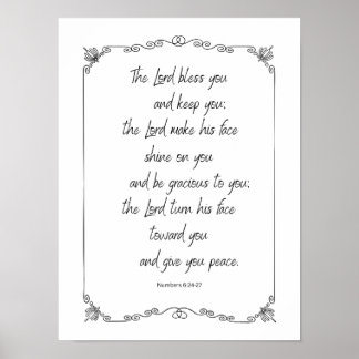 Blessed is the one who trusts in the Lord. Poster