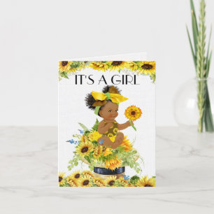 Blessed It's A Girl Announcement