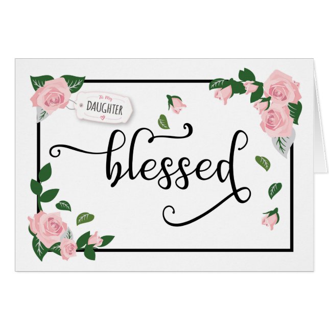 Blessed: It's What I Am Because of You (Front Horizontal)