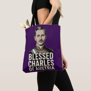 Blessed Karl Austria Emperor Catholic Christian Tote Bag