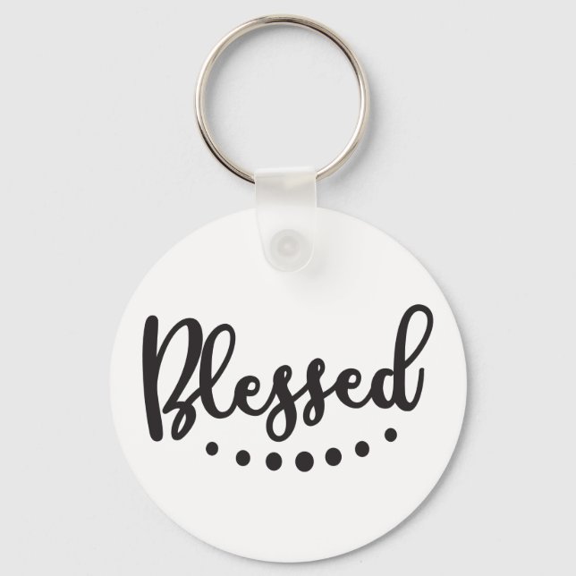 Blessed Keychain (Front)