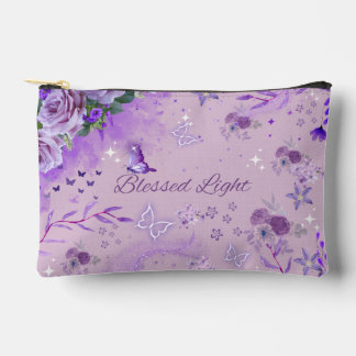 Blessed Light - Enchanted Purple Makeup Bag