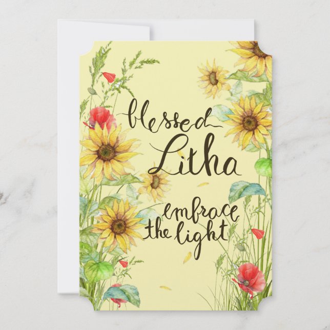 Blessed Litha Card (Front)