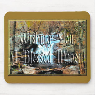 Blessed Mabon Mouse Mat