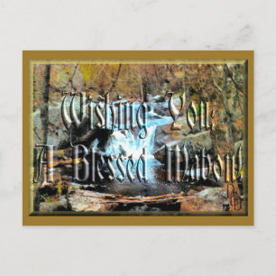 Blessed Mabon Postcard