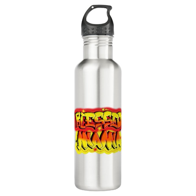 Blessed Mama 710 Ml Water Bottle (Front)