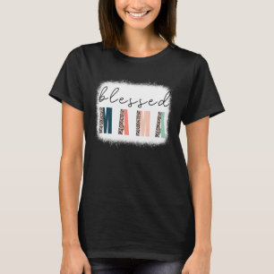 Blessed Mama Bleached Mama Leopard T-Shirt