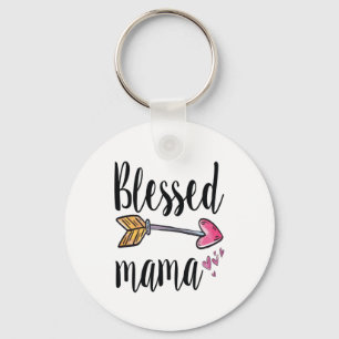 Blessed Mama Key Ring