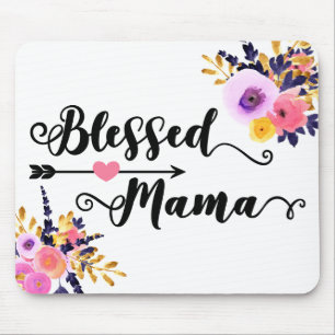 Blessed Mama Mouse Mat