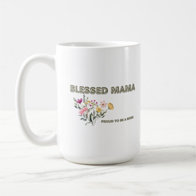 Blessed Mama Mug (Left)