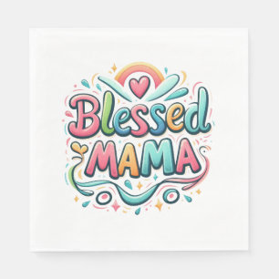 Blessed Mama Napkin
