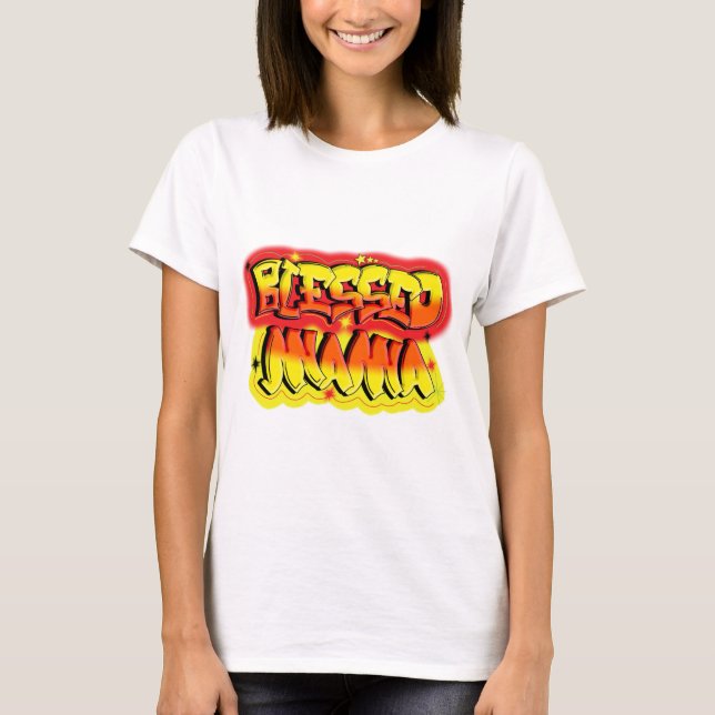 Blessed Mama T-Shirt (Front)