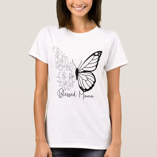 Blessed Mama T-Shirts (Front)