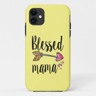 Blessed Mama Yellow iPhone 11 Case