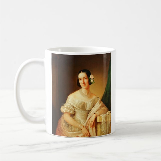 Blessed Maria Christina of Savoy Religious Art Coffee Mug (Left)