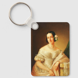 Blessed Maria Christina of Savoy Religious Art Key Ring