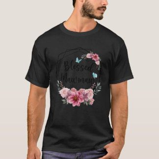 Blessed Mawmaw with Floral Mother s Day 2023 T-Shirt