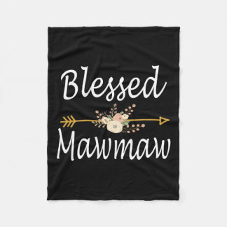 Blessed mawmawmothers day gifts  fleece blanket