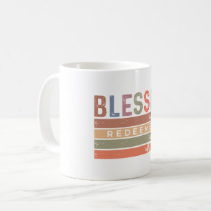 Blessed, Mercy, Redeemed, Loved & Worship Coffee Mug