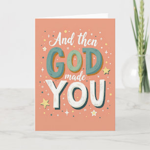 Blessed Message Birthday Card