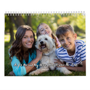Blessed Moments: 2024 Family Custom Photo Calendar