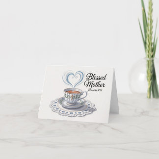 Blessed Mother Mother's Day  Thank You Card