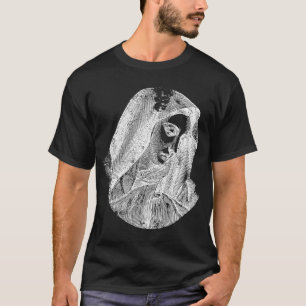 Blessed Mother Virgin Mary Aesthetic Religious Dis T-Shirt