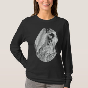 Blessed Mother Virgin Mary Aesthetic Religious Dis T-Shirt