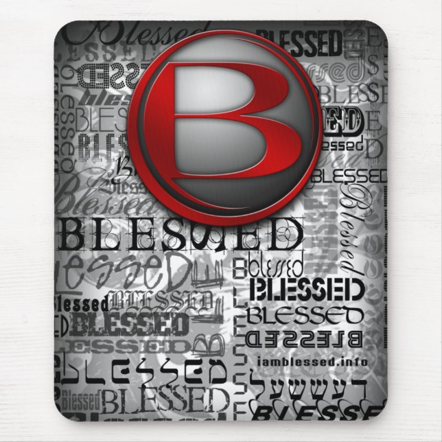 Blessed_mousepad_multi Mouse Mat (Front)