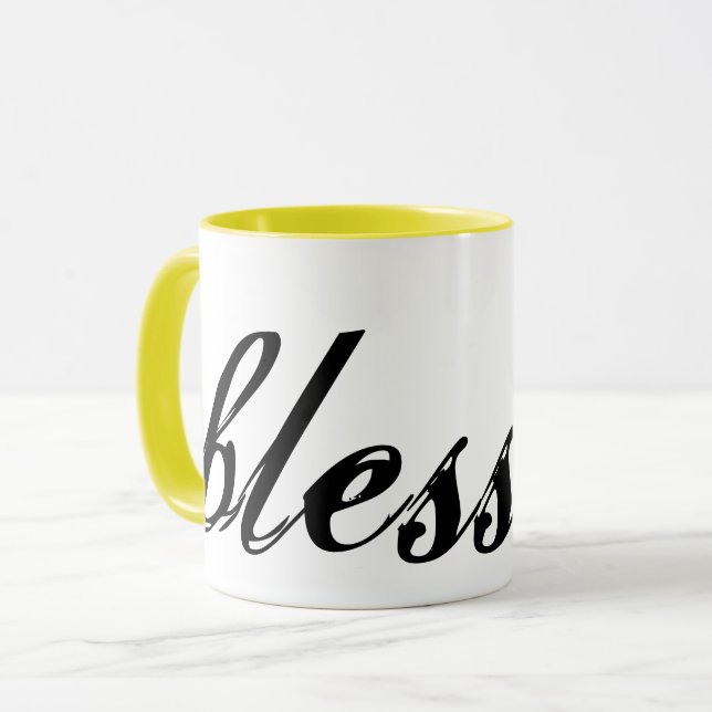 Blessed Mug (Front Left)