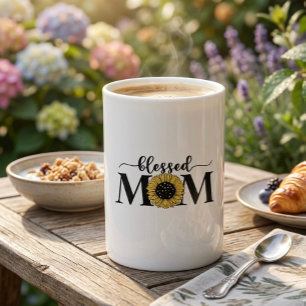 Blessed Mum Bone China Mug