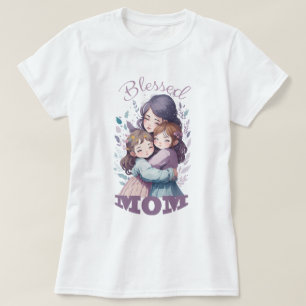 Blessed Mum, mother’s day gift and birthday T-Shirt