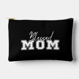 Blessed Mum Mothers Day Gift Accessory Pouch