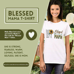 "Blessed Mum" Mother's Day T-Shirt