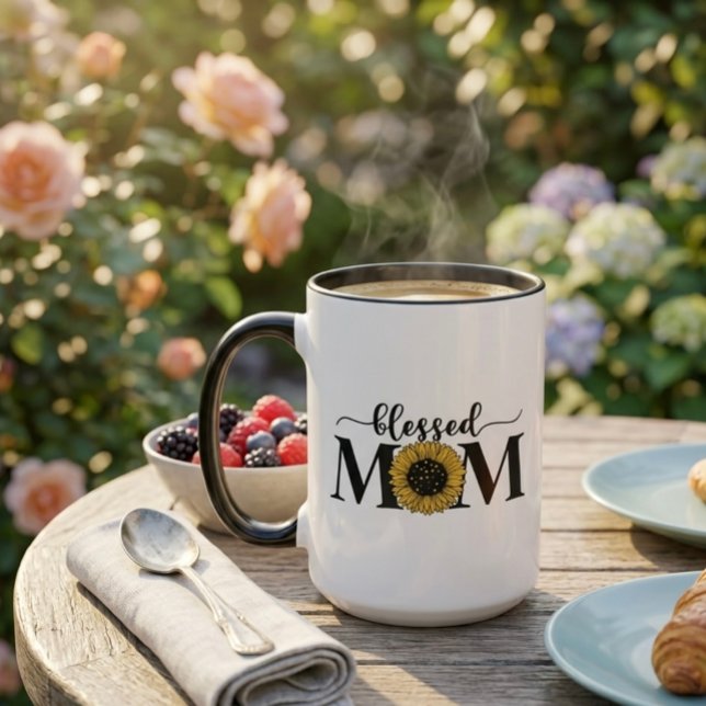 Blessed Mum.  Mug (Creator Uploaded)