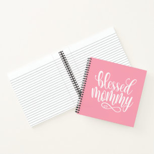 Blessed Mummy Mother's Day Quote Notebook